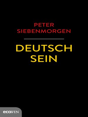 cover image of Deutsch sein
